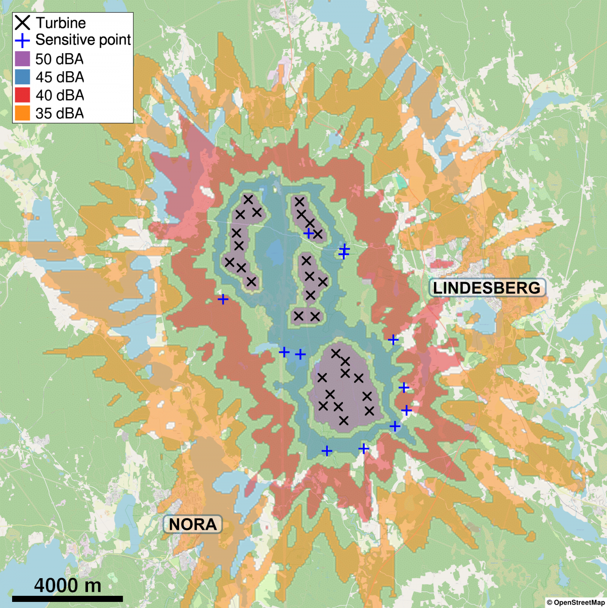 Bulleranalys natt för Nora och Lindesberg